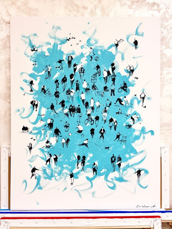 Everyone does their own thing Painting