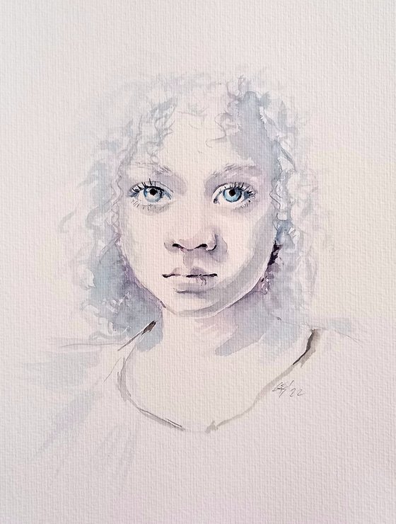 Portait of a little girl