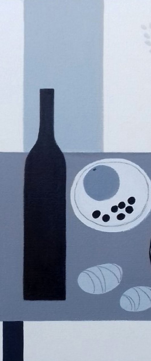 Still Life with 2 Pears by Jan Rippingham