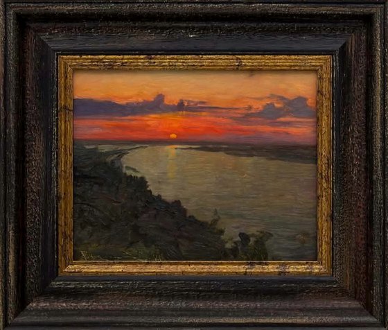 Evening coolness of the Dnieper
