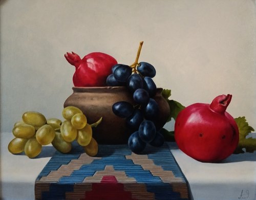Still life with  fruits by Tamar Nazaryan