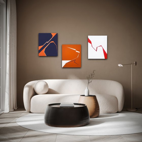 Fracture Sequence Triptych