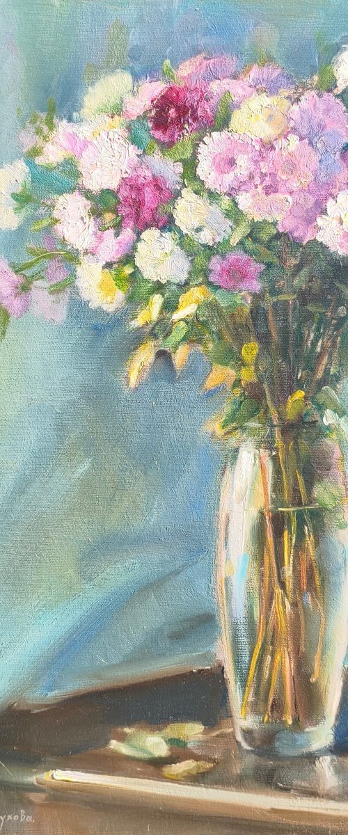 Bouquet in a vase by Valentina Andrukhova