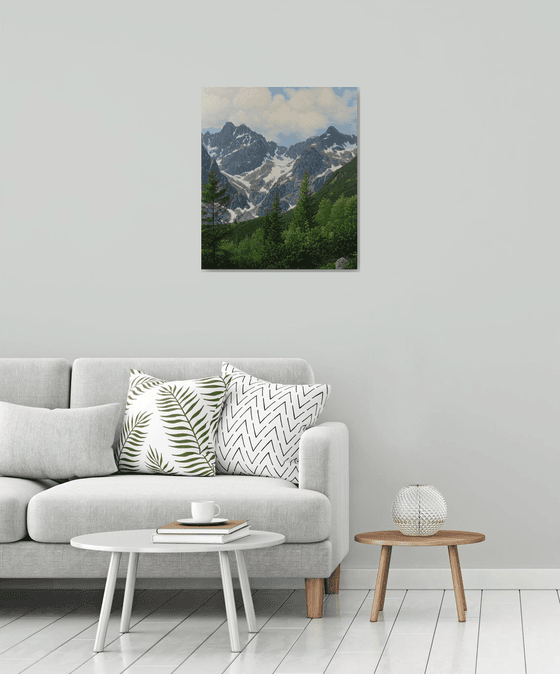 Spring in the mountains
