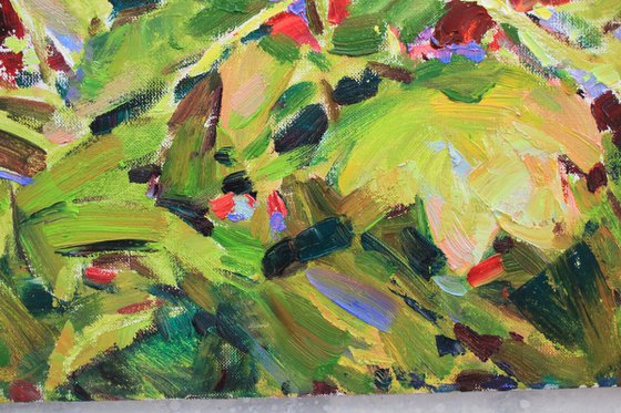 "Bright colors of summer"