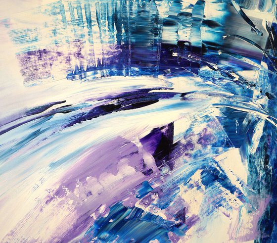 Violet And Blue Abstraction...XL 1