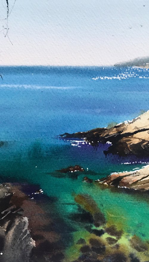 Cala Sa Cova, Spain by Eugenia Gorbacheva