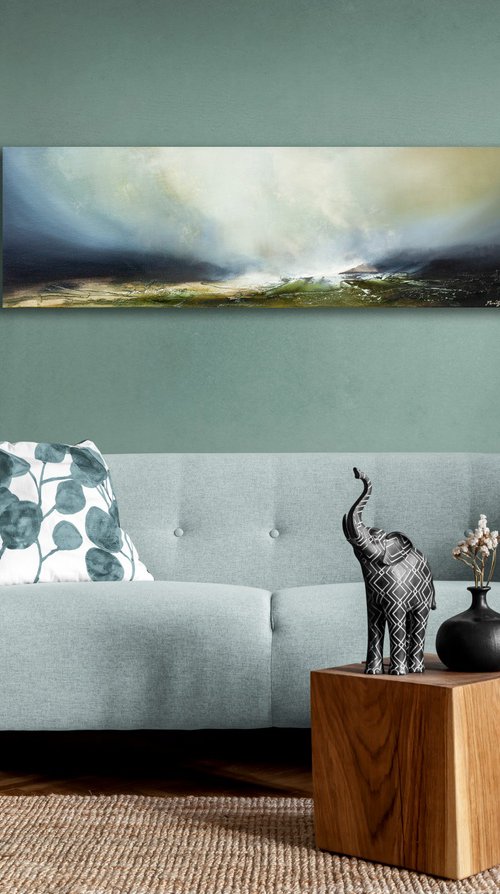 Finding The Light (Large Panoramic) by Verity Westwood