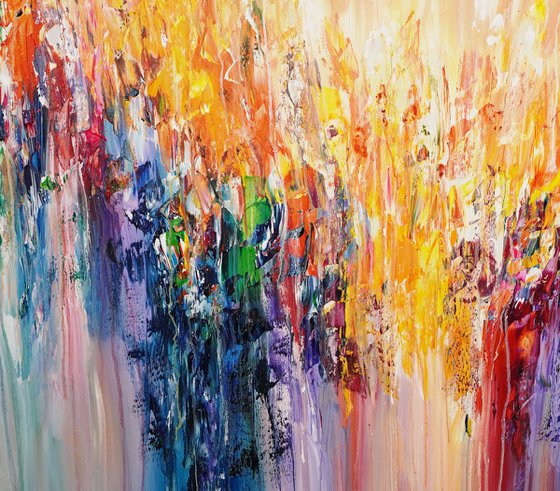 Soft Abstract Symphony XXXL 1