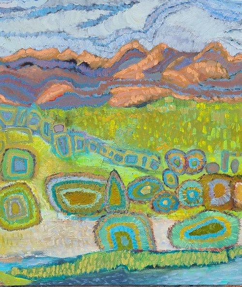 Peaceful landscape by Stacy Neasham
