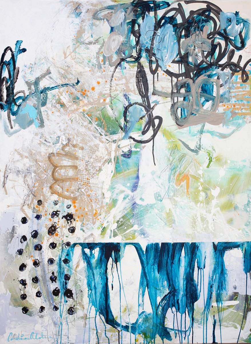 Marimo By Carolina Alotus, 36 X 48, Artwork For Sale On Artfinder