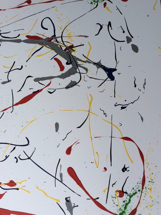 Primary colours inspired by Miro