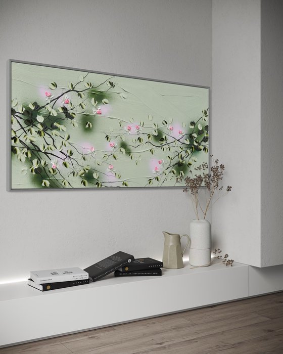 "Pale Rose Garden"