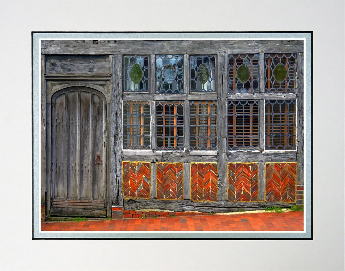 Photorealistic Cityscapes Photograph By Robin Clarke, 14 X 11", Old House Front, Original Artwork