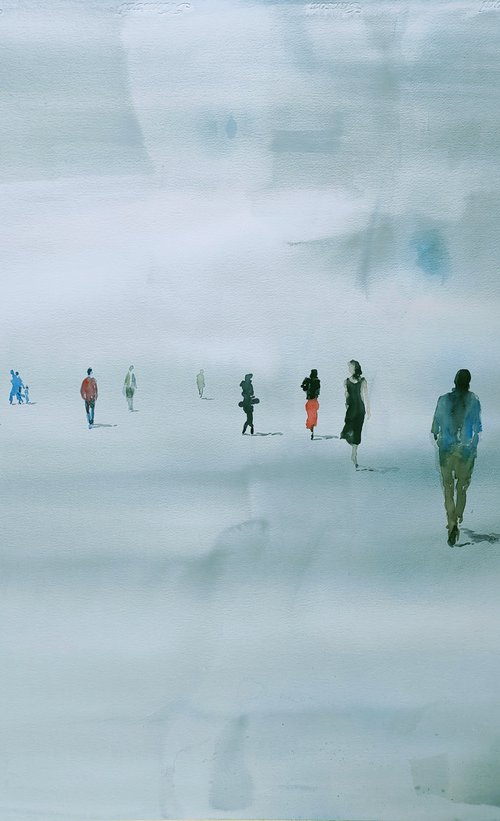 Walks through the sky -30 by Oscar Alvarez Pardo