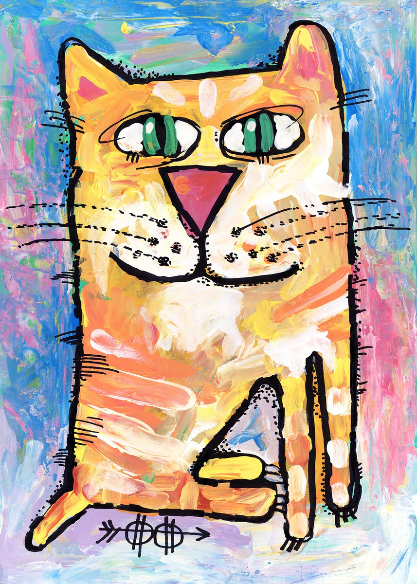 Cat stories #46 by Nikita Ostapenco