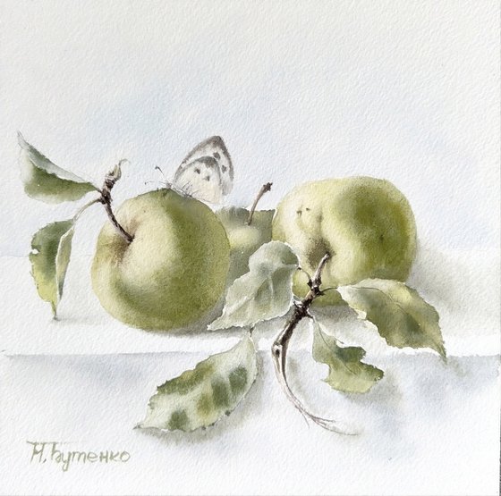 Apple Orchard Diptych