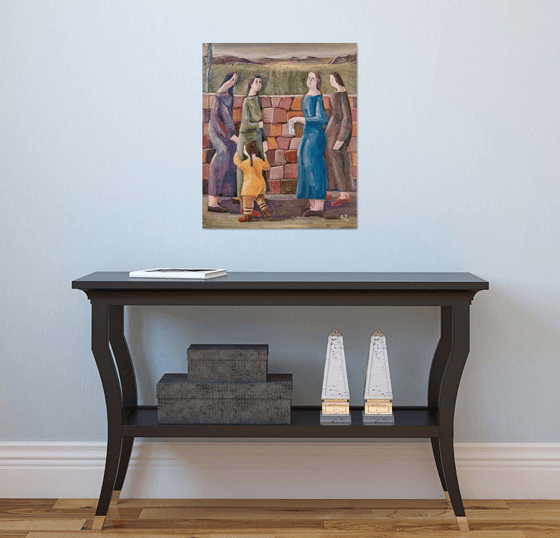 Beside the Stone Wall