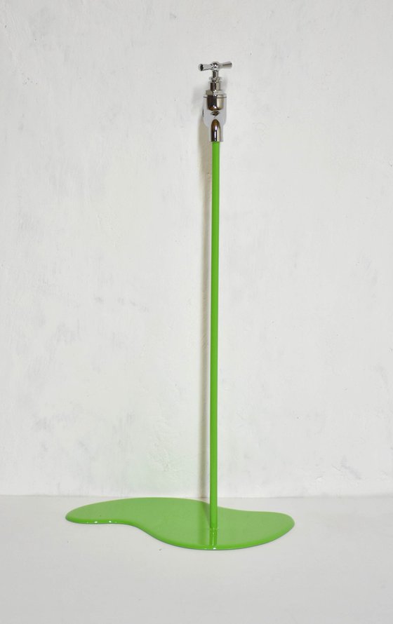 Le liquide vert pomme