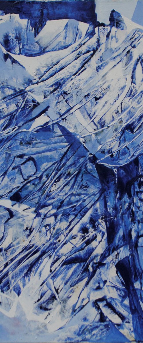 The game of marine seals under the iceberg by Kate Kulish