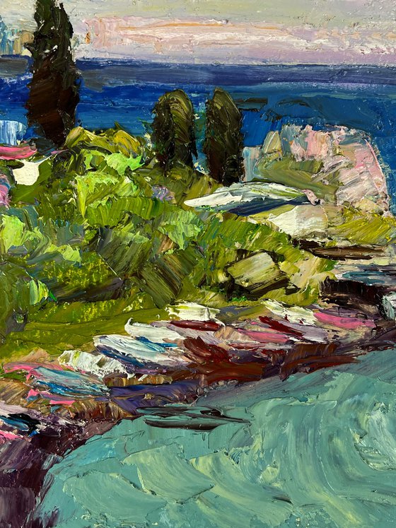 Evening Sea Horizon