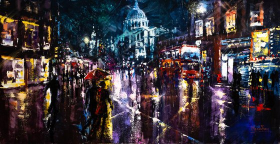 lights of night London