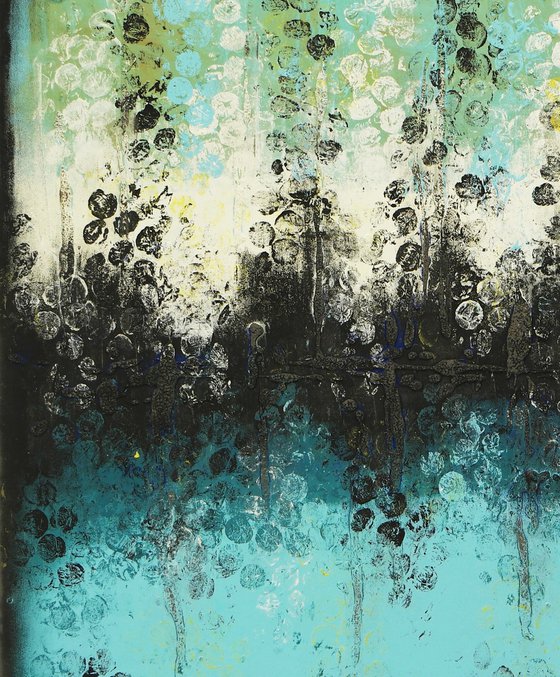 Boiling Bubbles Turquoise