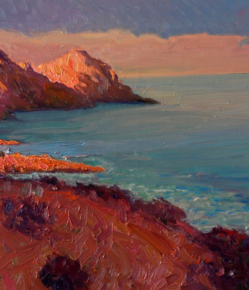 Evening on Pacific Ocean by Suren Nersisyan