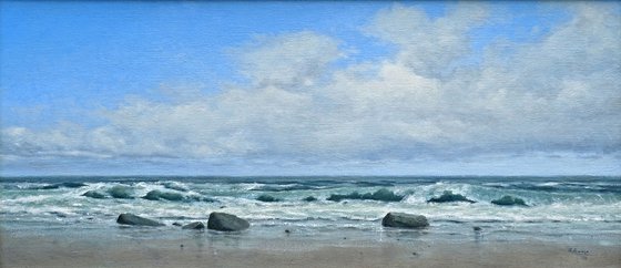 The Noord sea beach