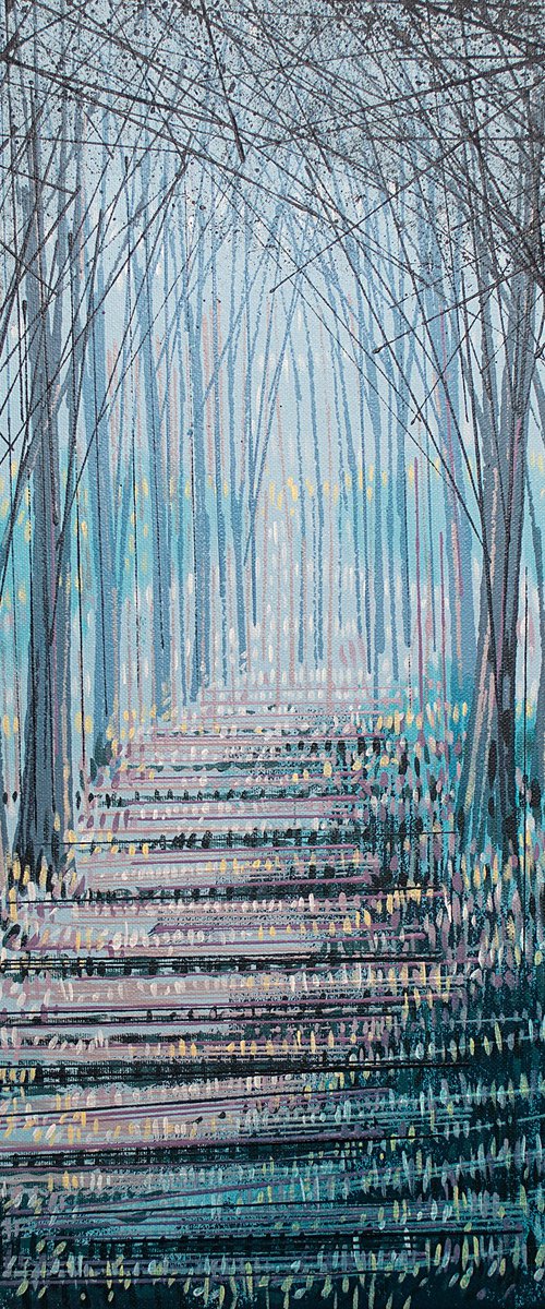 Forest At Twilight by Marc Todd