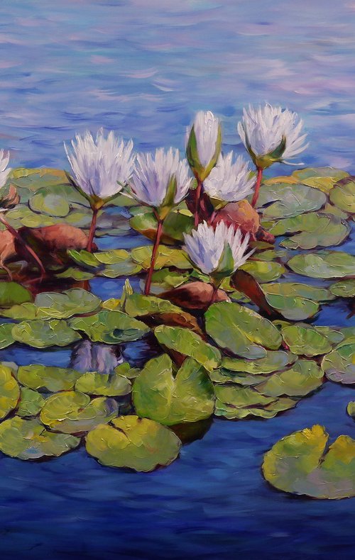 "Water lilies" by Gennady Vylusk