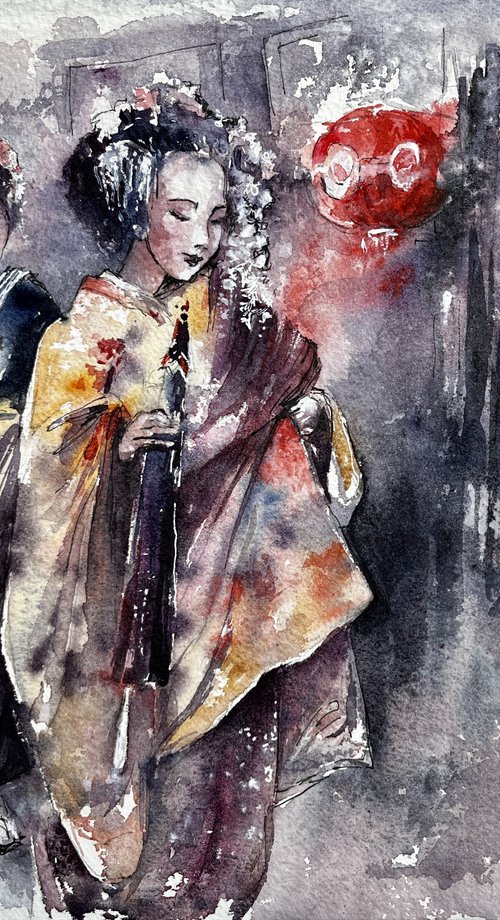 Sketches of Japan#11 by Larissa Rogacheva