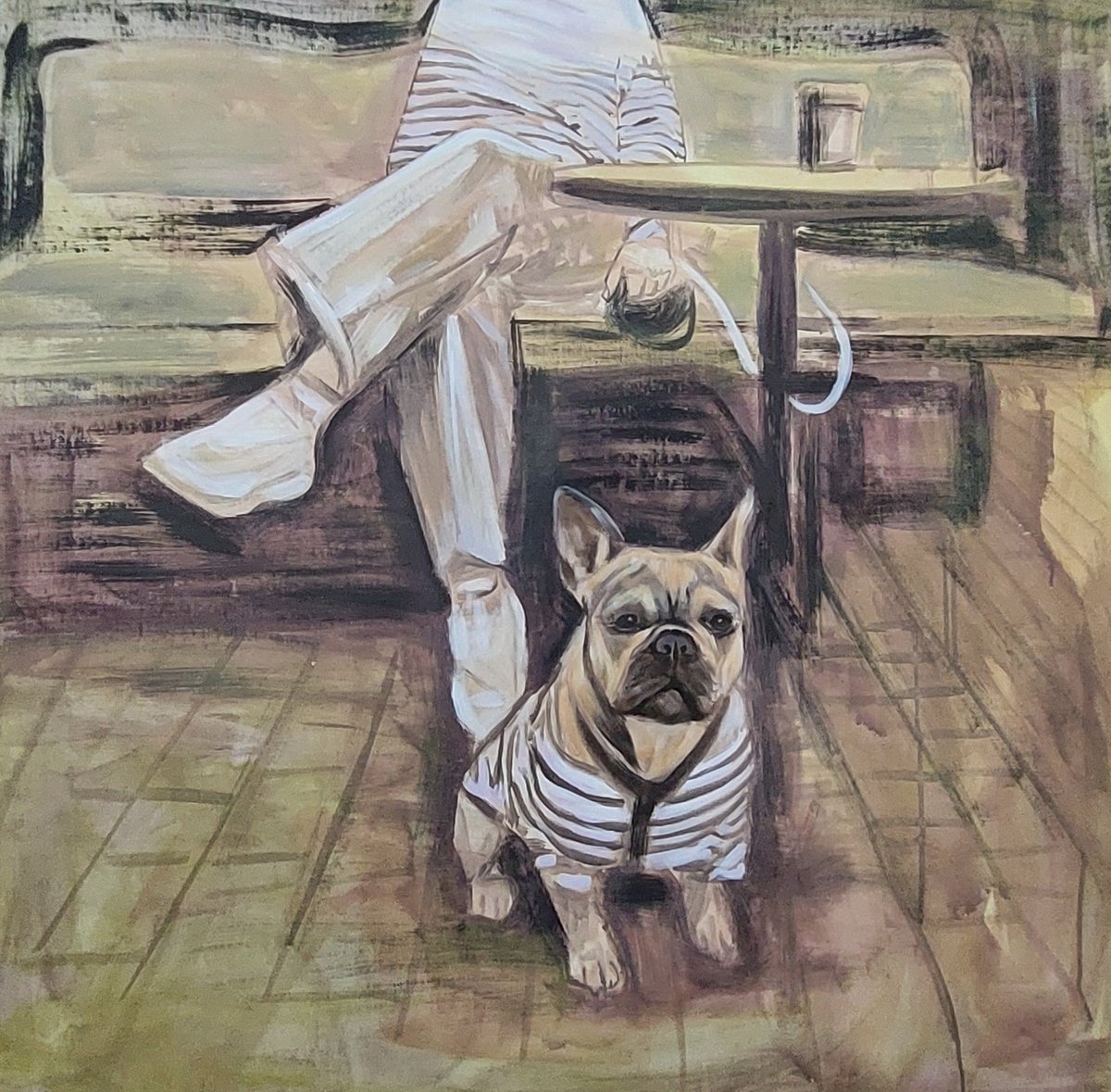  Past Me By Svitlana Brazhnikova, 38 X 38, Artwork For Sale On Artfinder