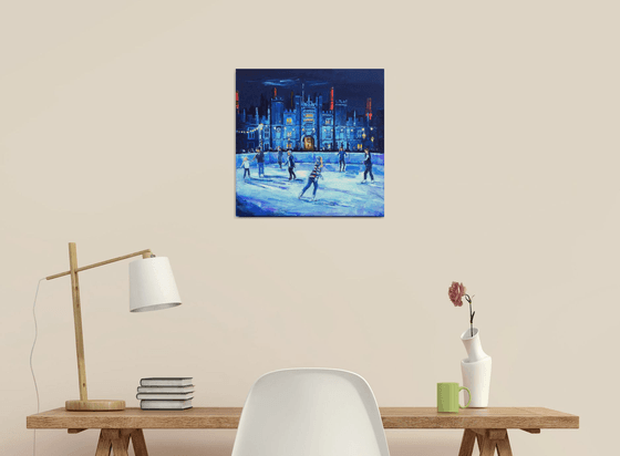 Winter Ice Skating at Hampton Court