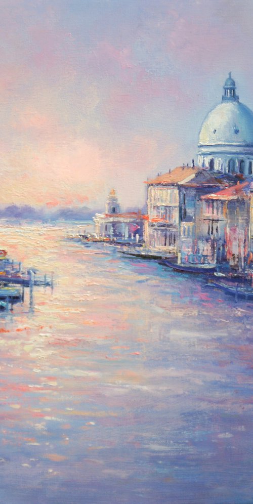 Venice at Sunset by Behshad Arjomandi
