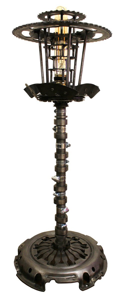 Mechanical Lamp by Jonathan Pradillon