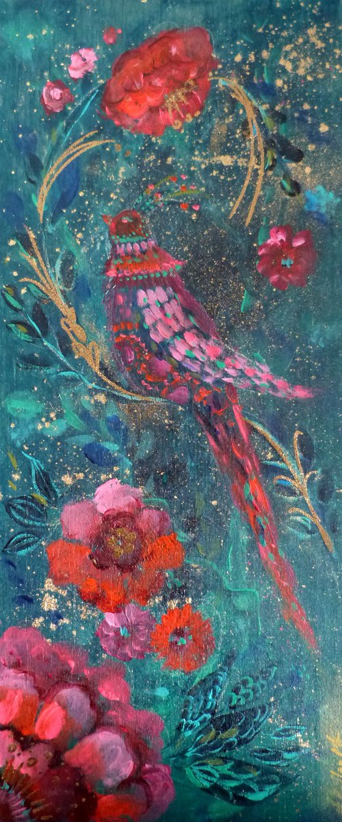 The song of the night. by Loetitia Pillault