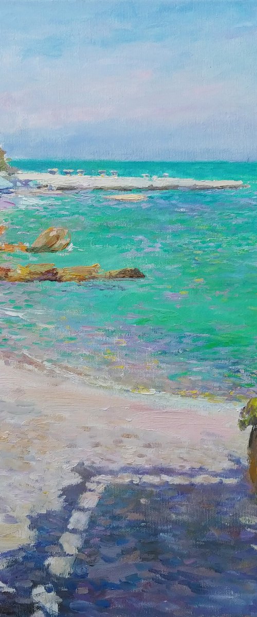 Beach at the Small Fountain by Svitlana Koval