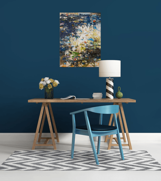 Water Lilies Breathing Light