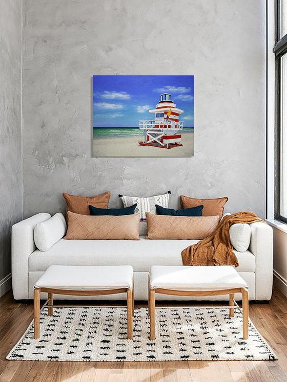 Miami Lifeguard Tower.