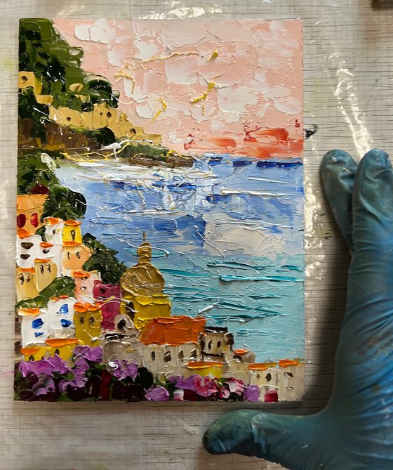 Positano Painting