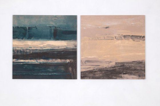 No. 23-34 (170 x 85 cm ) Diptych