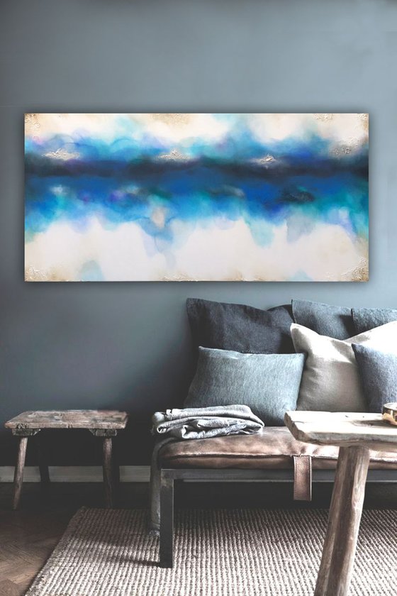 ice blue (140 x 70 cm)