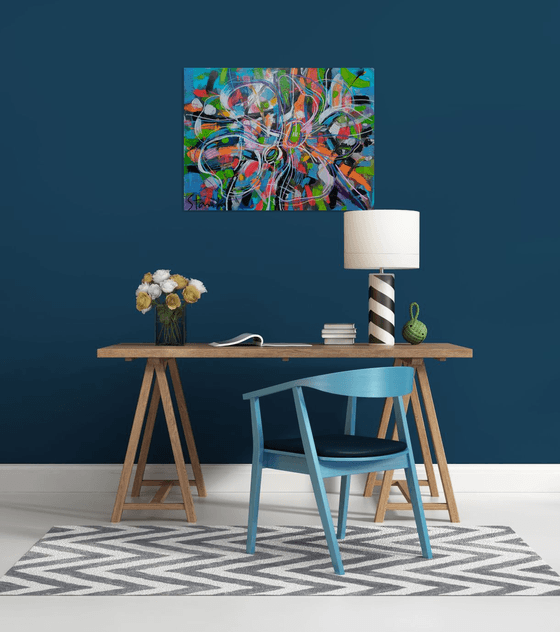 Floral abstraction-I