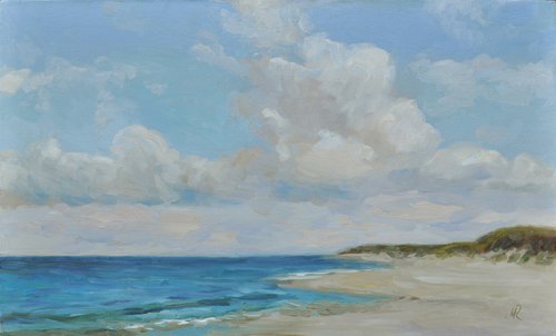 Ocean and clouds by Marina Petukhova