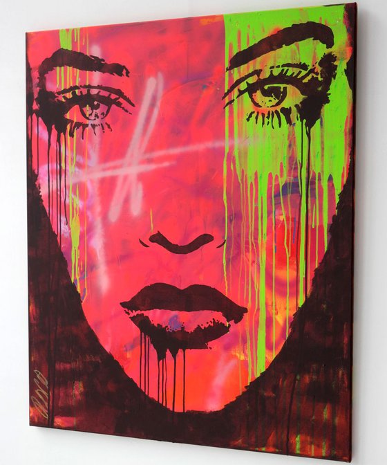 Gossip #Two - Original artwork (90x110cm)