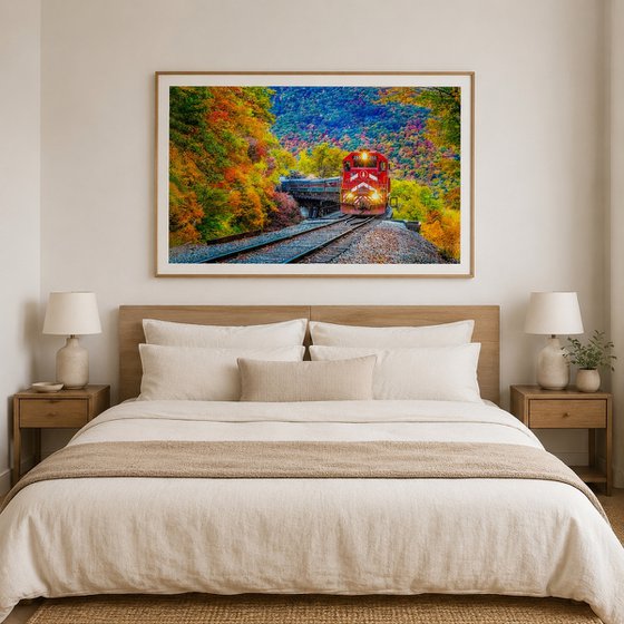 Frankenstein Trestle, White Mountains, 61x41