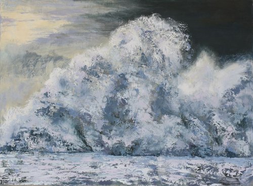 Stormy Seas by Hannah  Bruce