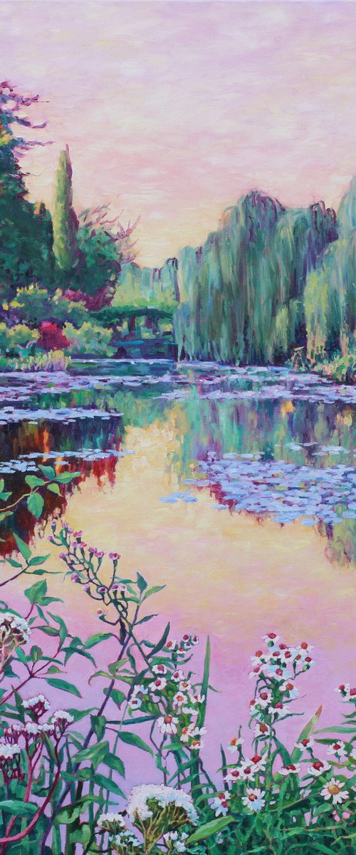 Morning on Monet's Pond by Zoe Elizabeth Norman