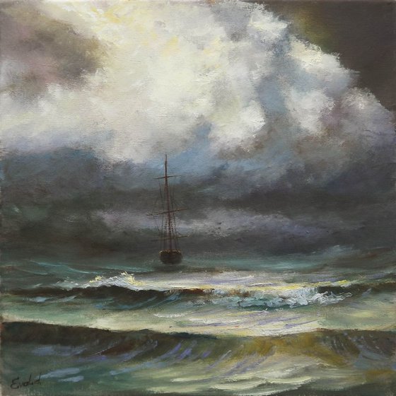 Boat in the Storm 3